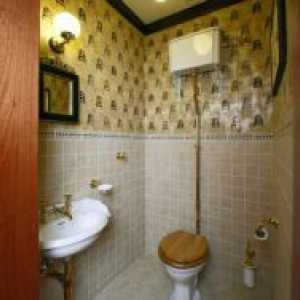 Тоалет дизајн во куќата на панелот