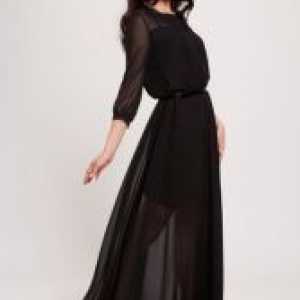 Долг црн фустан