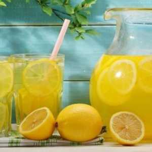 Домашна лимонада со нане и лимон