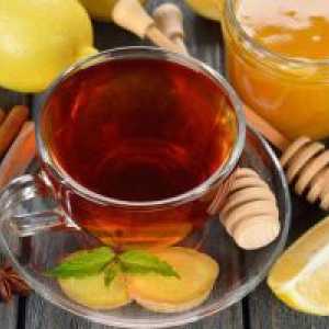 Ѓумбирот чај со лимон и мед - рецепт
