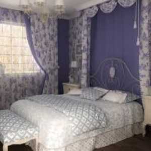 Спална соба Внатрешни работи во стилот на Прованса