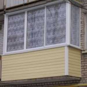 Како да sheathe обвивка балкон?