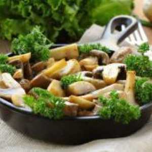 Како да СРЈ печурки и кромид во тава?