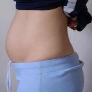 Како што расте стомакот за време на бременост?