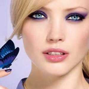 Како да се направи една убава и драматична шминка за сино-сиви очи?