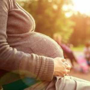 Оваријална циста во текот на бременоста