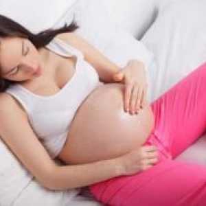 Конците во стомакот за време на бременоста