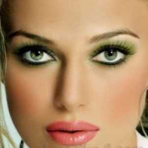 Убава шминка за зелени очи
