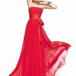 Шминка за црвен фустан