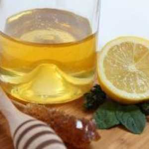 Мед, лимон, маслиново масло