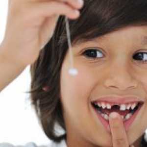 Млечните заби кај децата - шема