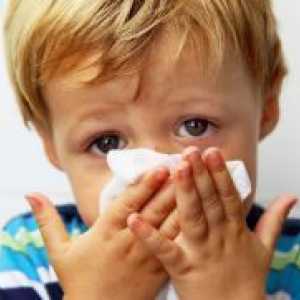 Течење на носот кај дете - 2 години