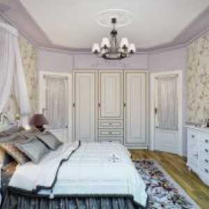 Позадина за спалната соба во стилот на Прованса