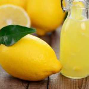 Осветлување на косата со лимон