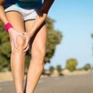 Истегнување на лигаментите на коленото