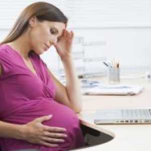 Намалување на болки во стомакот за време на бременоста