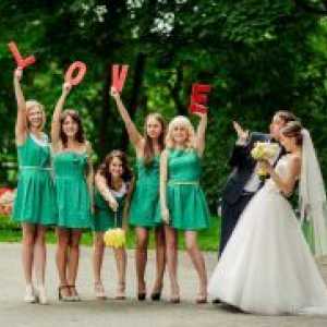 Свадба во зелено