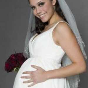Свадба фустани за бремени жени 2013