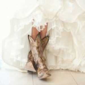 Свадба чизми