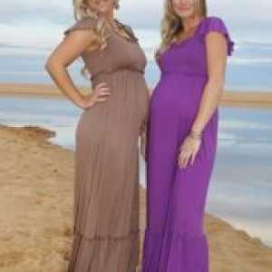 Вечерни фустани за бремени жени