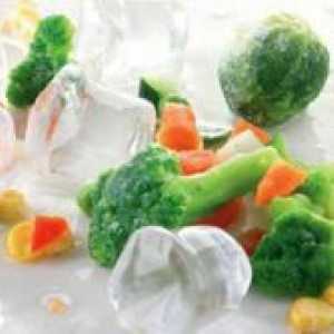 Замрзнување зеленчук дома