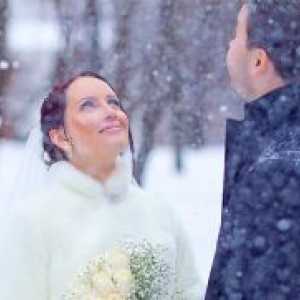 Зимски свадба фото