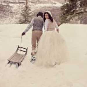Зимски свадба фото - идеи